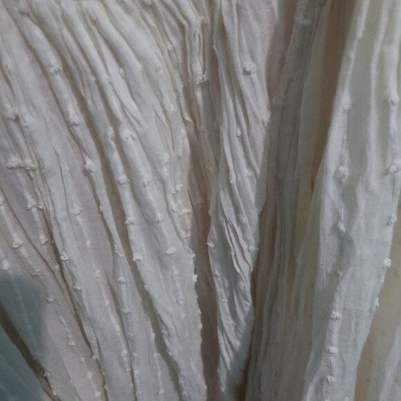 Free People cream Sundaes & Sprinkles Midi Dress Wrap Cut Out Halter tie… - Picture 9 of 11